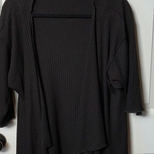 Lularoe small black ribbed Shirley!